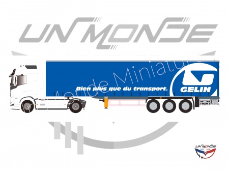 Volvo FH 2020 Remorque Tautliner TRANSPORTS GELIN