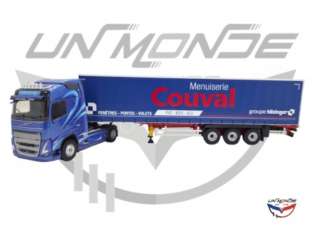 Volvo FH 2020 Semi Tautliner COUVAL GRANDCOLAS