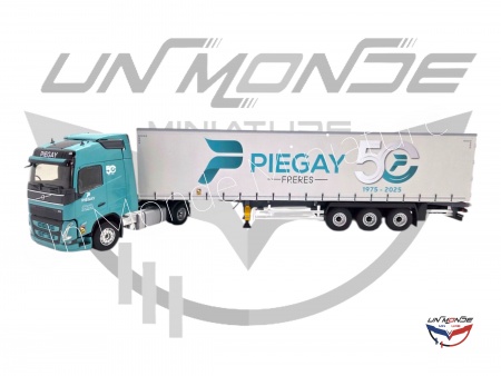 Volvo FH 2020 Semi Tautliner PIEGAY 50 ANS