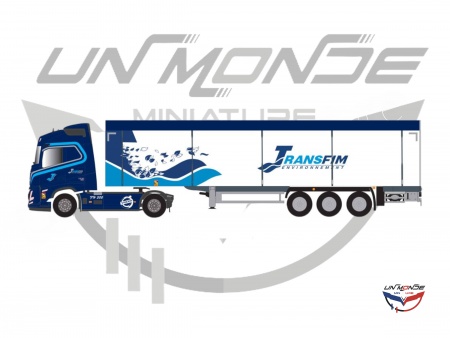 Volvo FH Aero Remorque Fond Mouvant TRANSFIM