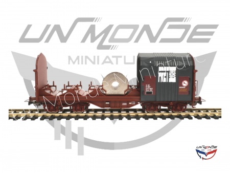 Wagon Bâché Ouvert Shimms SNCF