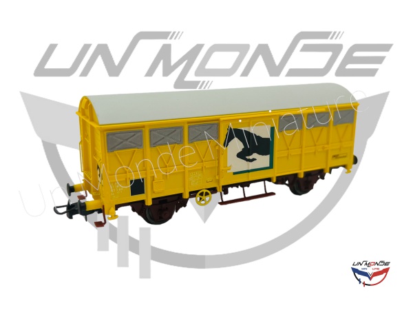 Wagon couvert  essieux Gs 2 essieux SNCF