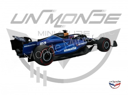 Williams F1 Team FW64 A.ALBON SAUDI 2024 Blue
