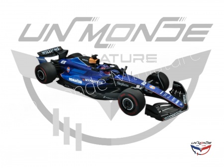 Williams F1 Team FW64 A.ALBON SAUDI 2024 Blue