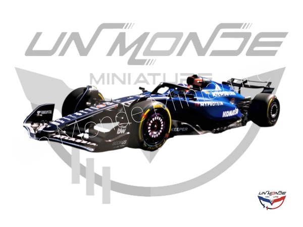 Williams FW47 C.SAINZ  355 2025 Blue